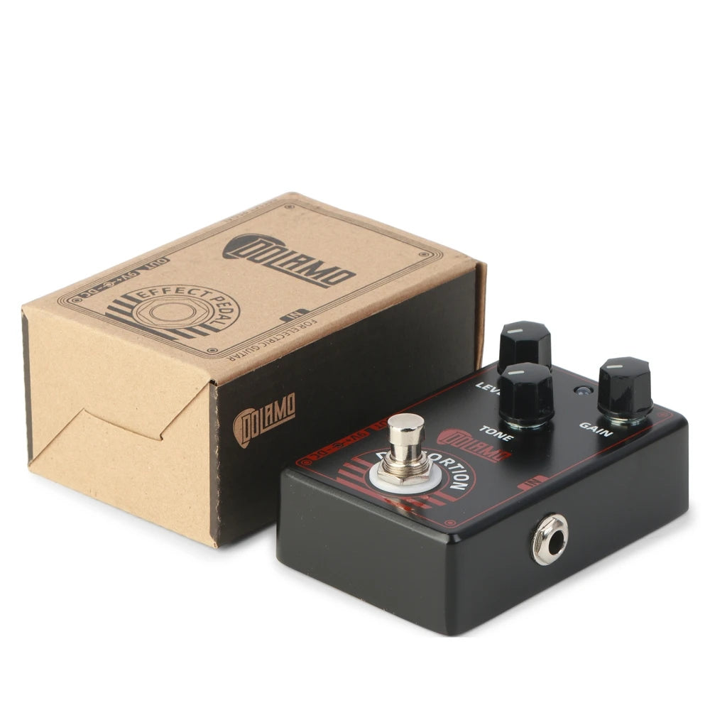 Dolamo D-4 High Gain Distortion Guitar Effect Pedal True Bypass Electric Guitar Parts & Accessories