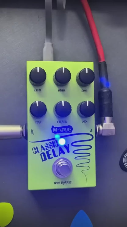 Classic Delay Guitar Effect Pedal