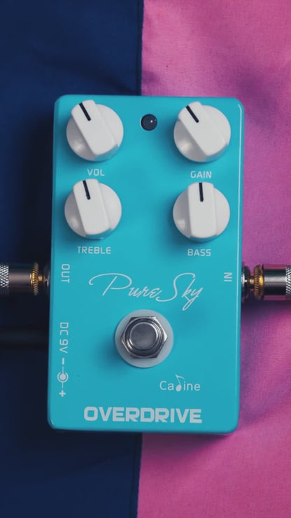 CP-12 Pure Sky OVERDRIVE Guitar Pedal